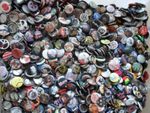 WHOLESALE JOB LOT 1" badges x 100 Pop/ Rock, Emo, vintage, 90's, slogan, 2000's