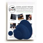 Down Jacket Repair Patch Kit 7 Self-Adhesive Waterproof Nylon Fix Pcs DARK BLUE