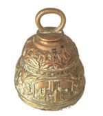 Bronze/brass Sanctuary table-bell / hand-bell. VGC. Fast postage.