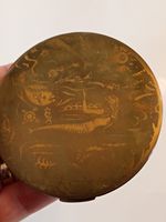Vintage Stratton Mermaid / Under Water Scene / Fish / Make Up Compact (3122)