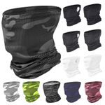 Motorcycle Cycling Riding Scarf Bandana Neck Tube Snood Balaclava Half Face Mask