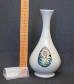 MOORCROFT " Peacock Feather" TRIAL Vase. Emma Bossons.