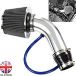 Universal Car Inlet Cold Air Intake Filter Induction Kit Pipe Hose System 76mm