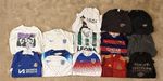 Football Shirts Jersey/Harley Davidson/Band T-Shirt Clothing Joblot x 13
