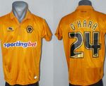 Wolverhampton O'Hara Jersey 2012/2013 Football Soccer Mens Shirt Size XS