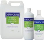 Dermoline Insect Horse Shampoo Removes Lice Mites Ectoparasites Skin Cleanser