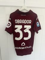 Rafael Obrador Torino FC Match Worn Signed Home Shirt with Coa 