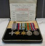 Distinguished Flying Cross with Air Crew Europe Miniature Medals