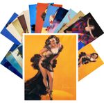 Postcard Pack (24 pcs) Sexy Girls Dancing Vintage Pinup by Armstrong CC1046