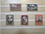 Latvia, Lettland,Sc B87-B91 perf.; Mi 198A-202A MH