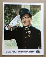 Die Deutschmeister (Kinoaushangfoto '55) - Siegfried Breuer Jr. / Romy Schneider