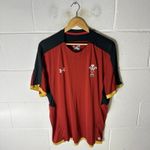 Wales Rugby Shirt Mens Extra Large Red Under Armour 2015/16 #10 Player Issue Kit