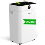HUMSURE 20L/Day Dehumidifier 2.8L Tank 50m² Home Damp Laundry Dryer R290