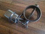 3" 76mm OPEN Exhaust Control Valve Set Vacuum Actuator Boost  Stainless Butterfl