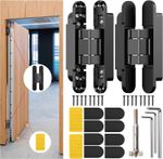 6" Hidden Door Hinge/Concealed Hinges,Invisible Hinges,Invisible Door Silent 180