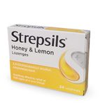 Strepsils Lozenges Honey & Lemon Pack Of 24