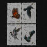 Canada 1995 Migratory Wildlife birds bats butterfly set SG 1645-1649 MM mint