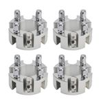 2 Inch Golf Cart Wheel Spacers Kit With Lug Nuts Silver For Yamaha Club Car Ezgo