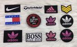 Popular Clothing Logos Embroidered Patches |Streetwear Sportswear Transfer Badge