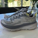 HOKA Clifton 9 GTX Women’s Running Trainers Grey/Yellow/Pink UK 6 EU 39 1/3
