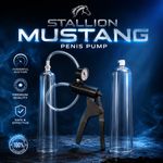 Stallion Mustang Penis Pump Vacuum Enlargement System Choose Cylinder Size