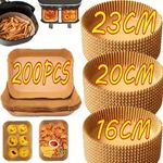 Air Fryer Disposable Paper Liners Non Stick Parchment Baking Sheets New UK