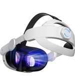 Quest 3 Head Strap with Cushion for Comfort and Game Immersion Younik