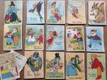 Fairy Snap, Norvic Mill c1920s set rare originals classic twenties illustrations