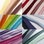 2mm insert piping cord poly cotton bias cut flanged - 42 Colours 1m 10m 25m roll