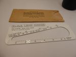Kodak  lens gauge  with original sleeve   rare to find