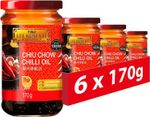 Lee Kum Kee Chiu Chow Chilli Oil Sauce, Vegan, 170 g (Pack of 6)