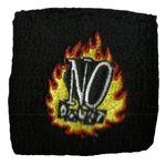 NO DOUBT flame logo EMBROIDERED SWEATBAND WRISTBAND official merch RARE/VINTAGE