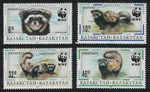 Kazakhstan The Marbled Polecat WWF 4v 1997 MNH SG#148-151