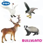 PAPO / BULLYLAND Wild Animal Kingdom EUROPE - Choice 34 of Birds and Animals