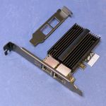 Homelab Server Upgrade Kit - Dual Port 2.5GbE PCI-E Network Card, Intel i226