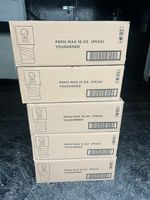 Case of 24 Pepsi Max 16oz Toughened Hi Ball Glasses Brand New Pub Stock