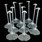 10PCS Clear Doll Stand Display Holder Toy Model Dolls Support Base