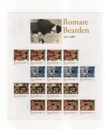 U.S. #4566-4569 MNH, THE ART OF ROMARE BEARDEN, Forever sheet.  FV $12.48 (2011)