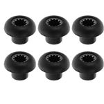 6Pcs Reusable Blender Drive Coupling Kit Black Mixer Parts for Home Use