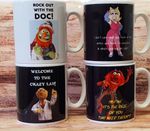 MUPPET CHARACTERS WITH QUOTES COFFEE MUGS, MANY OPTIONS AVAILABLE