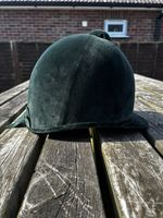 Charles Own Green Riding /Beagler style hunt cap size 6 7/8 56cm