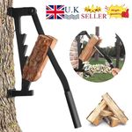 Wall Mounted Wooden Kindling Log Splitter Carbon Steel Manual Fire Wood Cutter⭐️