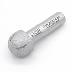 24mm Vacuum Brazed Diamond Drainer Groove Fluting Router Bit - 12.7mm Shank