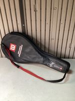Wilson Hyper Hammer 6.2 Tennis Racket - Hyper Carbon - with Case - Black/White