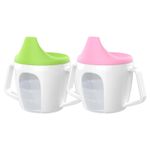 Toddler Sippy Cups Leak Proof No Spill Spout Sippy Cups for Baby Trainer Cup