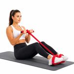Resistance Bands Set with Handles – Portable Full Body Workout Exercise Bands