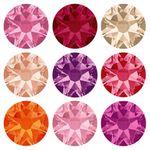Superior PRIMERO 2058 & 2088 Flat Back Crystals No Hotfix * Many Colors & Sizes