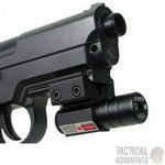 Compact Red Dot Pistol Laser Sight Fits 20mm or 11mm Rail Airsoft Airgun Gun UK