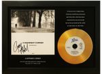 GEORGE MICHAEL 'A DIFFERENT CORNER' SIGNED GOLD CD COLLECTABLE MEMORABILIA GIFT