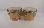 Stagg Bongo Drums Natural Finish Percussion Instrument with Tuning Key #W2
